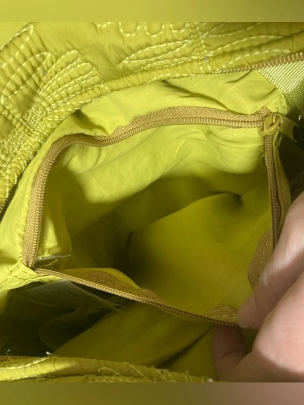 Petunia Pickle Bottom Chartreuse Quilted Diaper Backpack